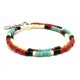 Bracelet double tour Matubo "Native Style" mix colors