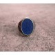 Bague chevaliere sable gemstone