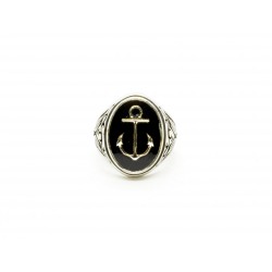 Bague chevalière Anchor by BPC
