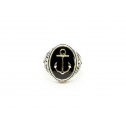 Bague chevalière Anchor by BPC