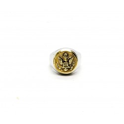 Signet ring "Button" US Army