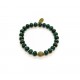 Bracelet perle Chrysocolle et laiton