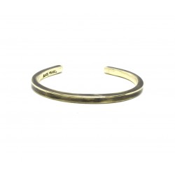 Patinated brass bracelet