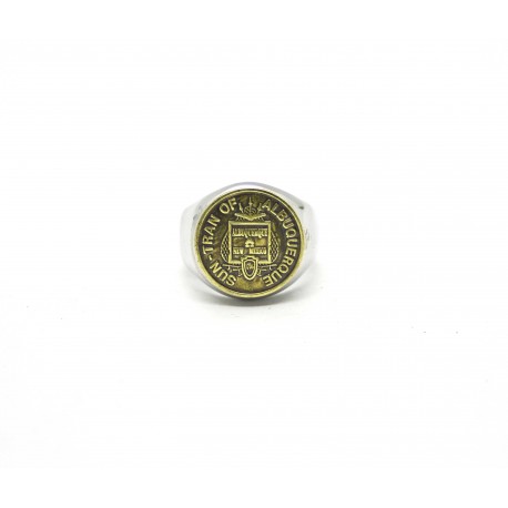 Bague chevalière "Albuquerque" token