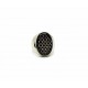 Signet ring "carbon"