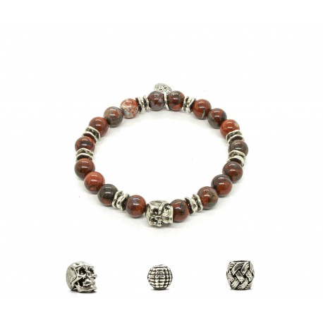 Poppy Jasper bracelet