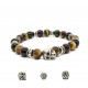 Bracelet Oeil de tigre mix couleur