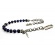 Blue Tiger eye wallet chain