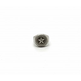 Bague chevalière "Texas Star"