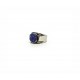 Lapis-lazuli octogon signet ring