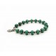 Bracelet Howlite turquoise et perles Navajo argent