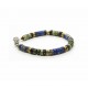 Jaspe Deep Blue Heishi Bracelet