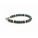 Imperial Jasper ocean Heishi Bracelet