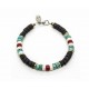 Bracelet Heishi Pierre de Lave