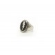 Oval signet ring "Flash"
