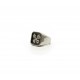 Pistons square signet ring