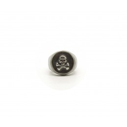 Signet ring "Memento Mori"