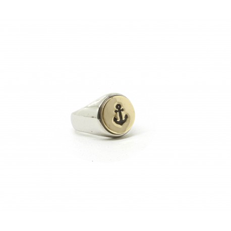 Bague Tattoo Sailor "Anchor"