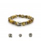 Bracelet Oeil de Tigre jaune