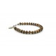 Matte Tiger Eye Bracelet