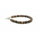 Bracelet Heishi Oeil de tigre