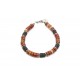 Bracelet Heishi Jaspe rouge