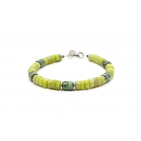 Bracelet Heishi Jade