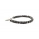 Bracelet Heishi Larvikite