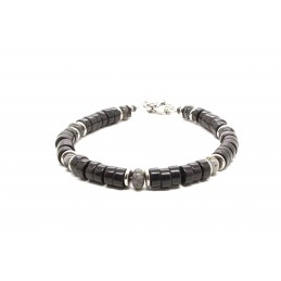 Bracelet Heishi Onyx