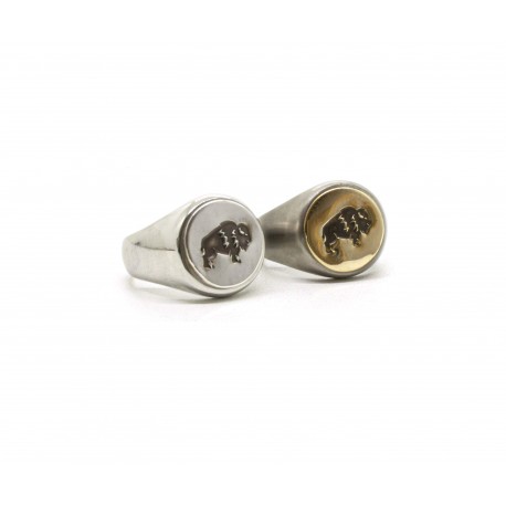 Signet ring "Buffalo"