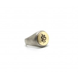 Signet ring "Snake"