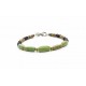 Arizona Turquoise & Black Matubo Bracelet