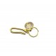 Brass key ring "No Cash Value"