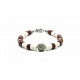 Bracelet Heishi Coral Tiki
