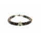 Bracelet Heishi Oeil de tigre Tiki