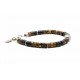 Bracelet Heishi Oeil de tigre Tiki