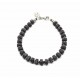 Mini Heishi Lava stone bracelet