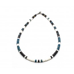 Collier heishi multicolor 3