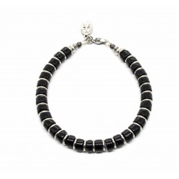 Heishi Onyx bracelet