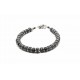 Heishi Larvikite bracelet