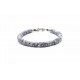 Bracelet Heishi Jaspe bleu