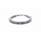 Heishi blue jasper bracelet