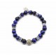 Bracelet blue tiger eye Tiki