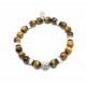 Bracelet tiger eye Tiki