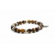 Bracelet tiger eye Tiki