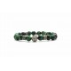 Bracelet green tiger eye Tiki