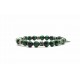 Bracelet green tiger eye Tiki