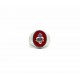 Burning Heart red enamel ring