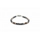 Mini heishi lava stone bracelet