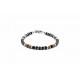 Mini heishi lava stone bracelet